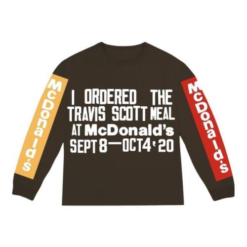 Cactus Plant Flea Market Travis Scott Souvenir Långärmad T-shirt Brown...