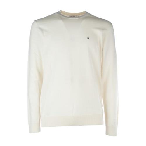 Calvin Klein Stiliga Sweatshirts för Män och Kvinnor White, Herr