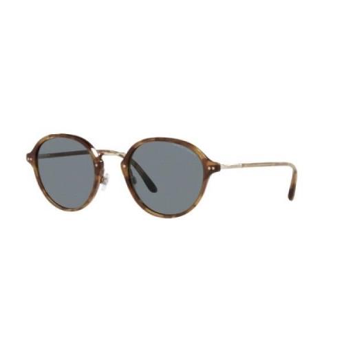 Giorgio Armani Brun Acetat Solglasögon för Kvinnor Brown, Dam