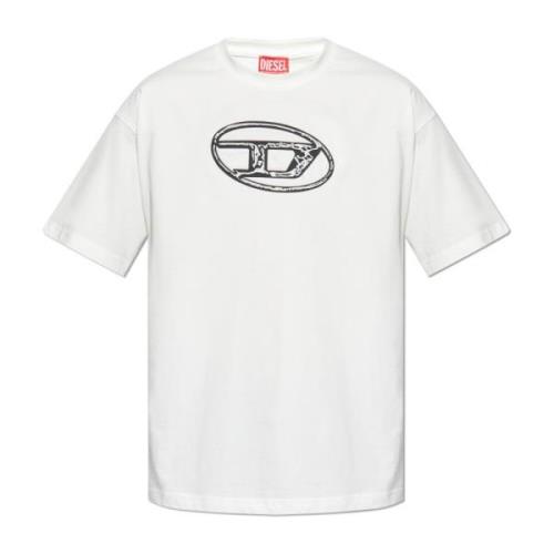 Diesel T-shirt T-Boxt-Q22 White, Herr