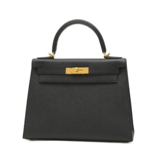 Hermès Vintage Pre-owned Laeder handvskor Black, Dam