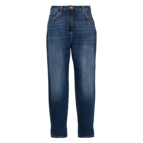 Elisabetta Franchi Blå Denim Jeans Blue, Dam