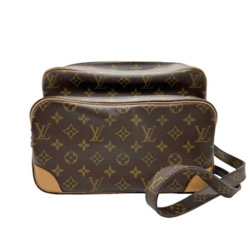 Louis Vuitton Vintage Pre-owned Canvas louis-vuitton-vskor Brown, Dam