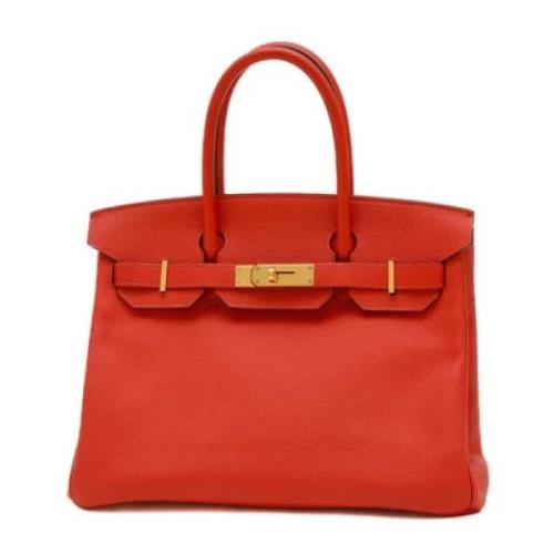 Hermès Vintage Pre-owned Laeder handvskor Red, Dam