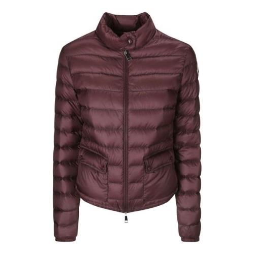 Moncler Lans Jacket - Stilfull Kappa för Män Red, Dam