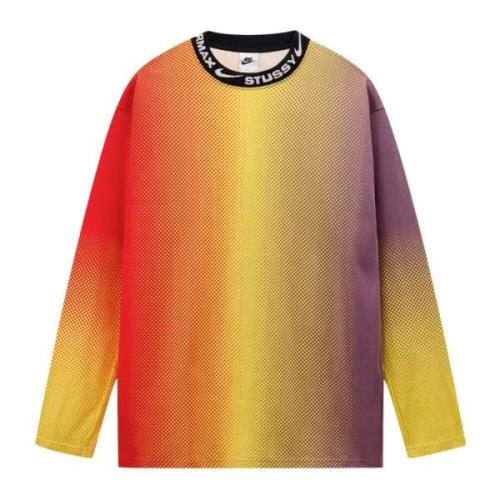 Nike Begränsad upplaga Stussy L/S T-shirt Multi Multicolor, Herr