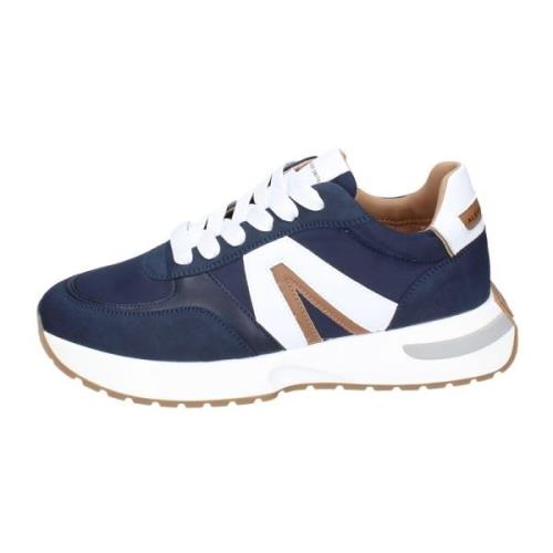 Alexander Smith Herr Textil Sneakers Blue, Herr