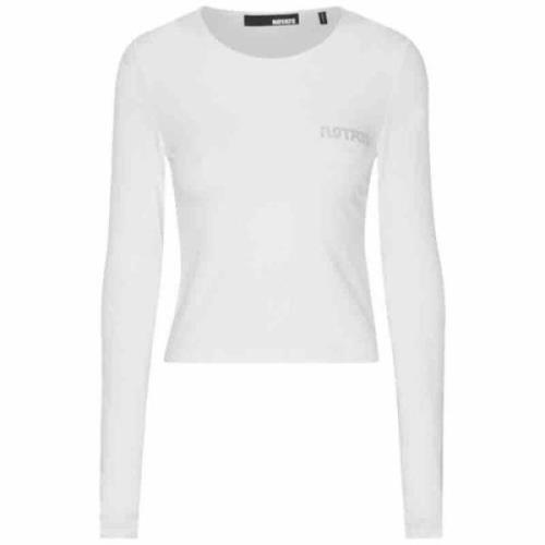 Rotate Birger Christensen Round-neck Knitwear White, Dam