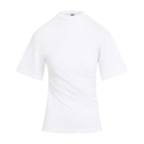 TotêMe Twisted Jersey Tee White, Dam