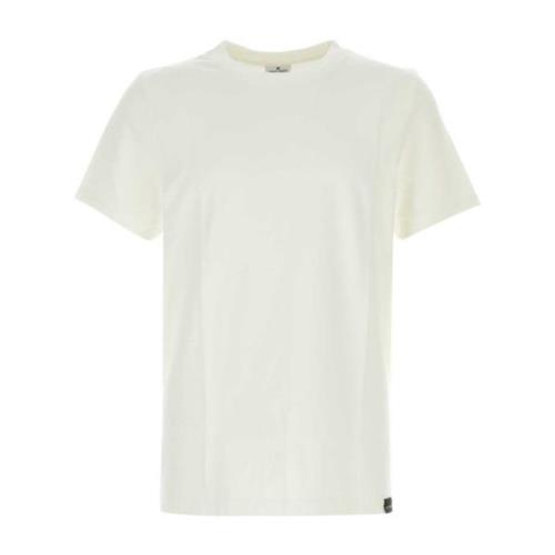 Courrèges Klassisk Vit Bomull T-shirt White, Herr