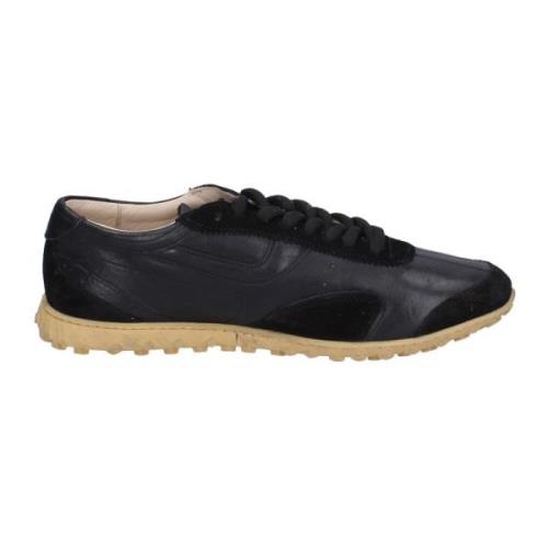 Moma Läder Herr Sneakers Black, Herr