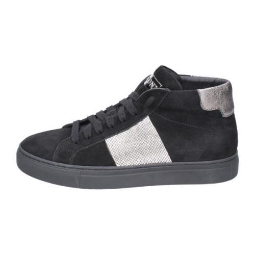 Stokton Sneakers i mocka för kvinnor Black, Dam