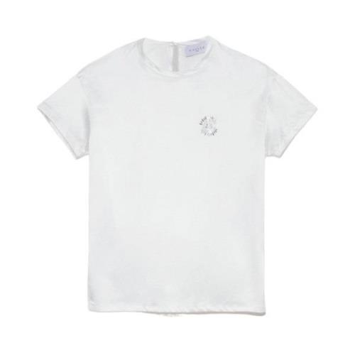 Gaëlle Paris T-Shirts White, Dam