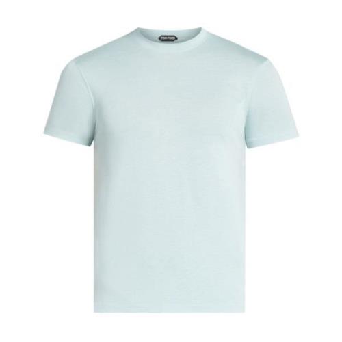 Tom Ford Klarblå T-shirts och Polos Blue, Herr