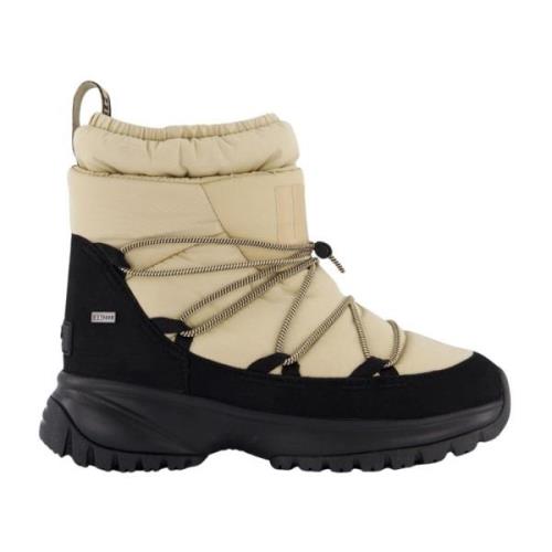 UGG Yose Puffer Mid Damjacka Beige, Dam