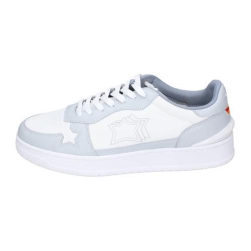 Atlantic Stars Läder Herr Sneakers White, Herr