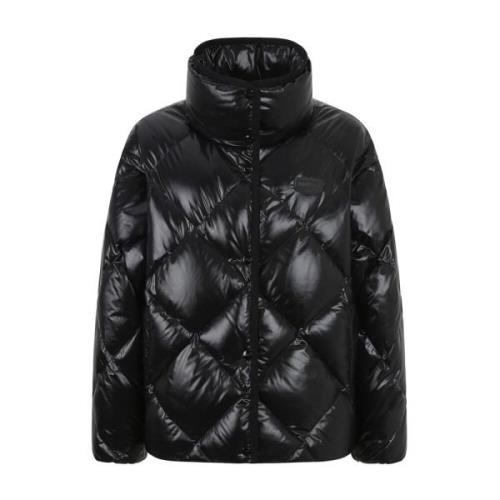 Duvetica Diamantquiltad Svart Jacka Aw23 Black, Dam