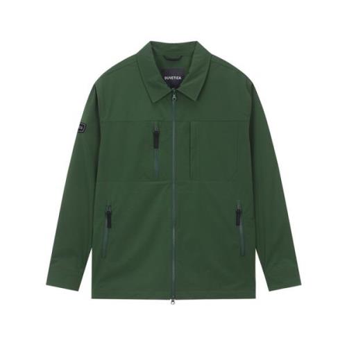 Duvetica Oliv Windbreaker Stretch Cordura Jacka Green, Herr