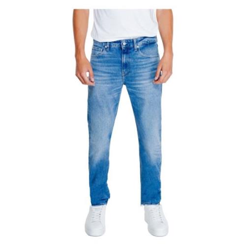 Calvin Klein Jeans Höst/Vinter Herr Jeans Taper Blue, Herr