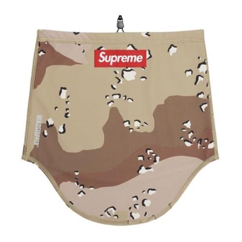 Supreme Begränsad upplaga Windstopper Neck Gaiter Chocolate Chip Camo ...