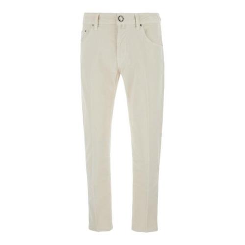 Jacob Cohën Vit Scott Jeans Beige, Herr