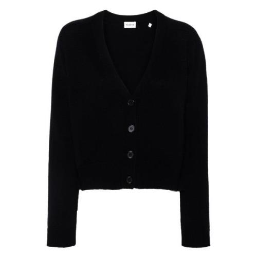 P.a.r.o.s.h. Svart Cardigan Tröja Black, Dam