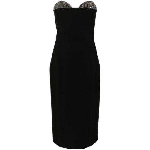 Genny Paljett Bodycon Klänning Black, Dam