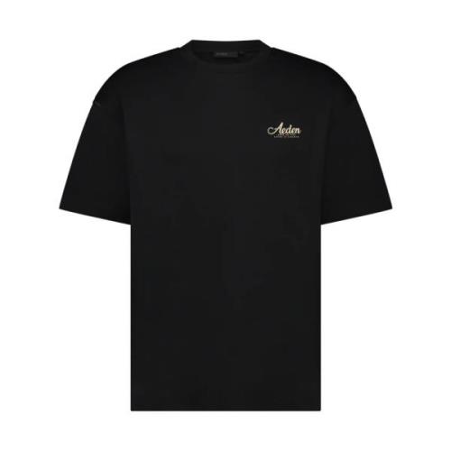 Aeden Svart Tee Shirt Stilren Black, Herr