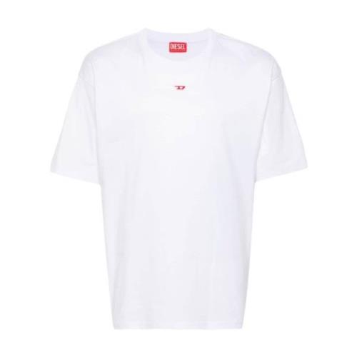 Diesel Vita T-shirts och Polos White, Herr