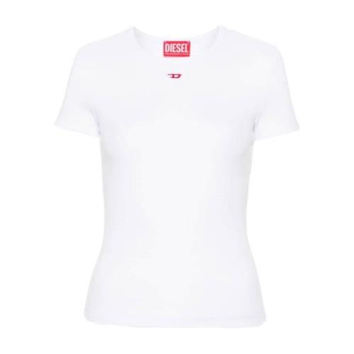 Diesel Vita T-shirts och Polos White, Dam