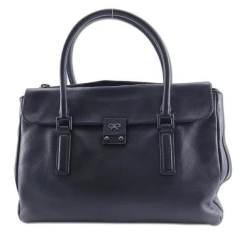 Anya Hindmarch Pre-owned Pre-owned Tyg handvskor Black, Dam