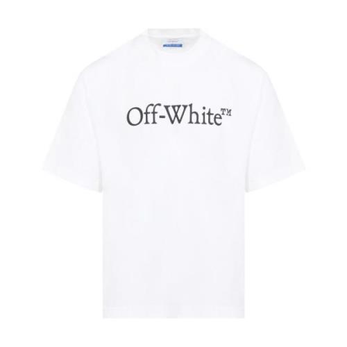 Off White Klassisk Vit Bomull T-shirt White, Herr