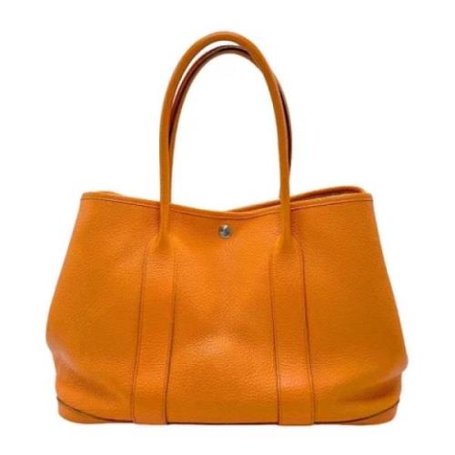 Hermès Vintage Pre-owned Laeder handvskor Orange, Dam