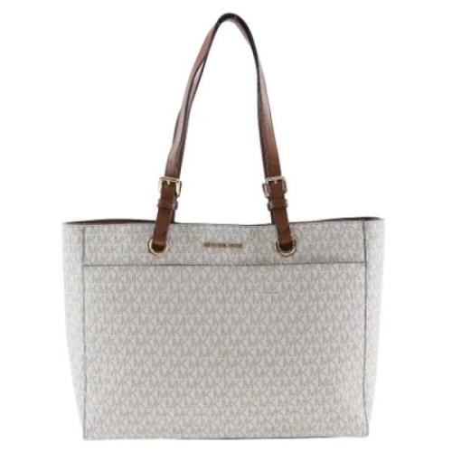 Michael Kors Pre-owned Pre-owned Plast totevskor White, Dam