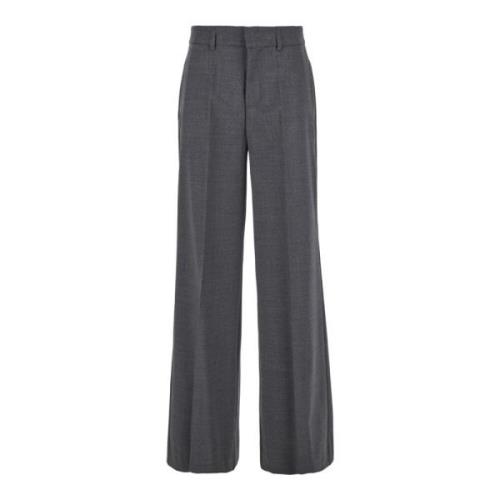 P.a.r.o.s.h. Grå Byxor Pantalone Gray, Dam