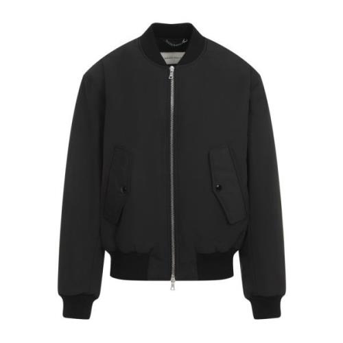 Dries Van Noten Svart Jacka för Män Black, Herr