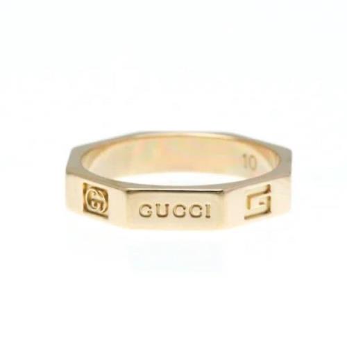 Gucci Vintage Pre-owned Roseguld ringar Yellow, Dam