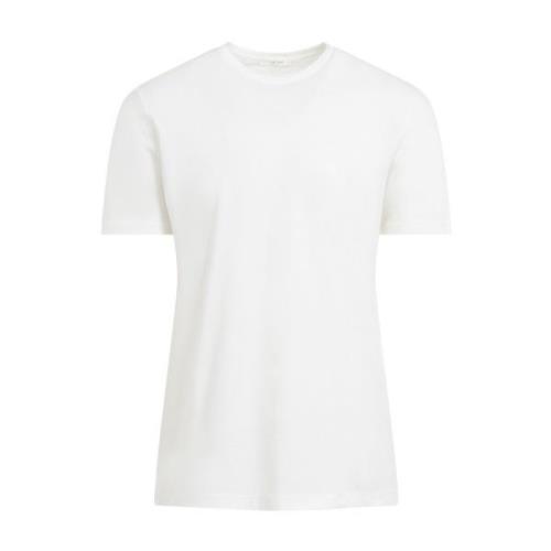 The Row Vit Bomull T-shirt Rund Halsringning White, Herr