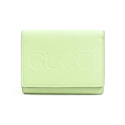 Gucci Vintage Pre-owned Laeder plnbcker Green, Dam