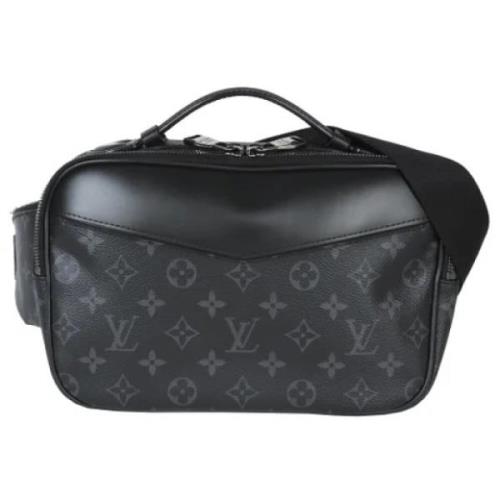 Louis Vuitton Vintage Pre-owned Canvas louis-vuitton-vskor Black, Dam