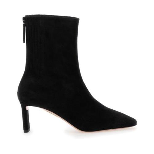 Aquazzura Svarta Blade Bootie Stövlar Black, Dam