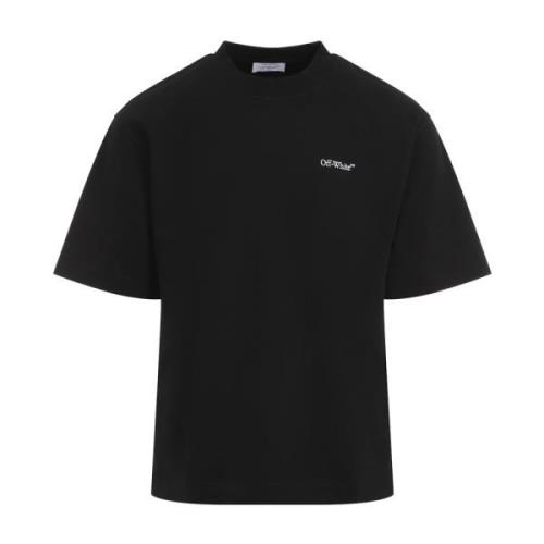 Off White Svarta T-shirts Polos Aw24 Black, Herr