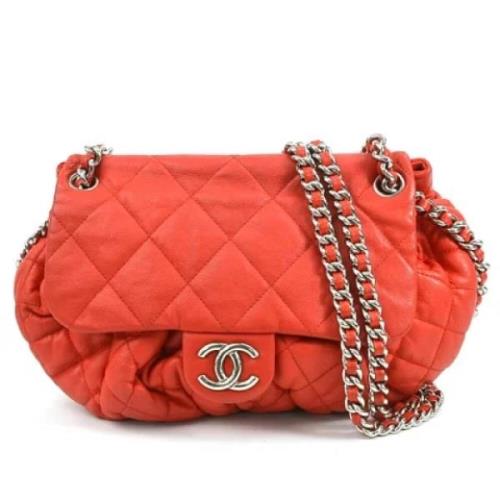 Chanel Vintage Pre-owned Laeder chanel-vskor Red, Dam