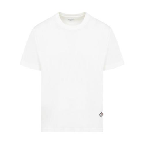 Bottega Veneta Vit Bomull T-shirt Casual Stil White, Herr