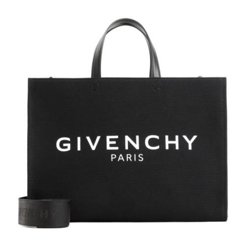 Givenchy Svart G-Tote Shoppingväska Black, Dam