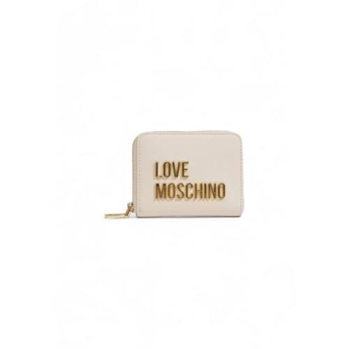 Love Moschino Damplånbok Höst/Vinter Kollektion Beige, Dam