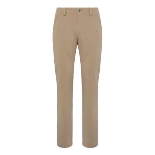 Boggi Milano B Tech B-Tech Stretch Nylon Byxor Beige, Herr