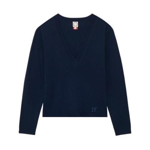 Ines De La Fressange Paris Morgana Sweater Blue, Dam