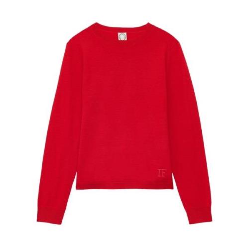 Ines De La Fressange Paris Angela Sweater Red, Dam