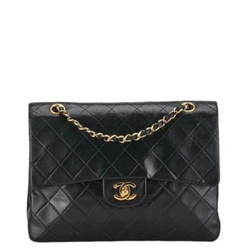 Chanel Vintage Pre-owned Laeder chanel-vskor Black, Dam